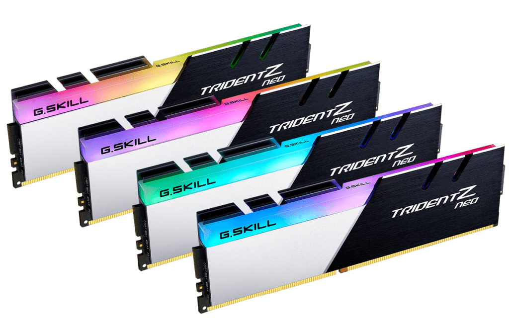 G.SKill Trident Z Neo DDR4 Memory Kits For AMD Ryzen 5000 Desktop CPUs