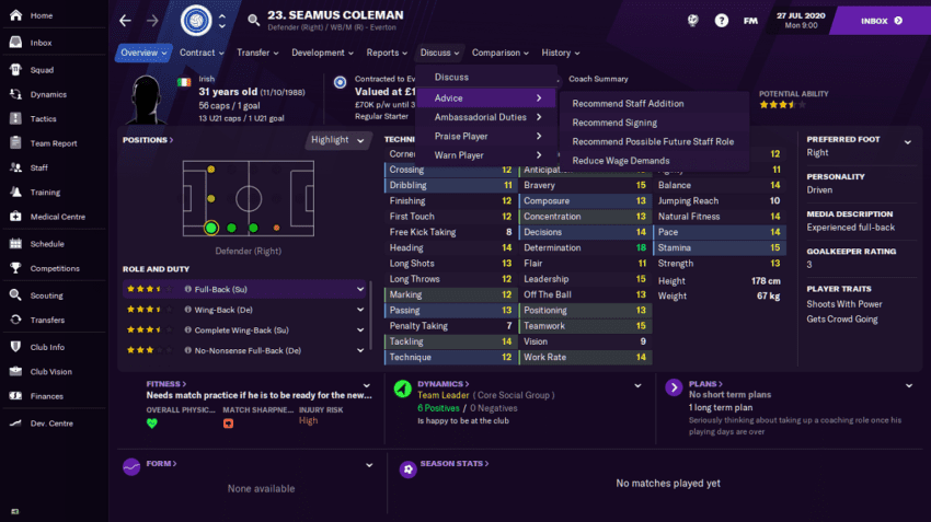 How to improve your player relationships in Football Manager 2021