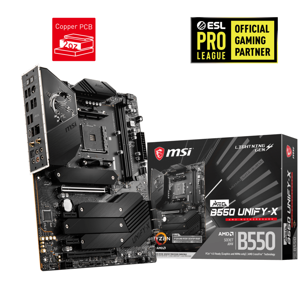 MSI MEG B550 Unify-X Motherboard For AMD Ryzen 5000 Desktop CPUs_2