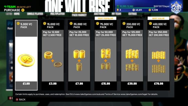 Nba 2k21 Virtual Currency