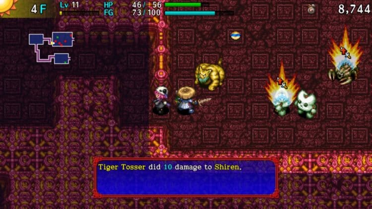 Shiren The Wanderer Gameplay